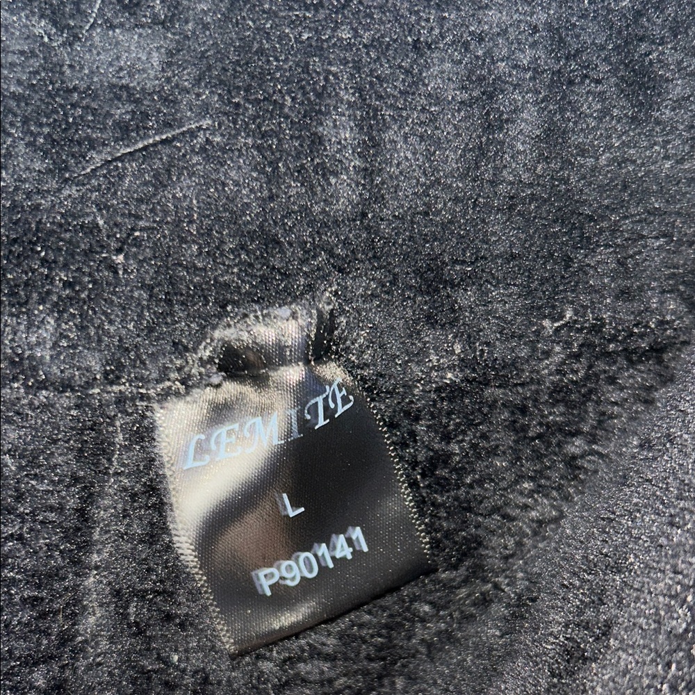 LEMITE Black Velvet Garment